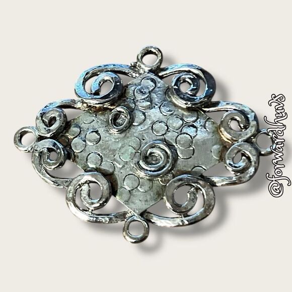 Modernist Style Arthur Pepper Art Brooch with Intricate Design - Picture 1 of 8